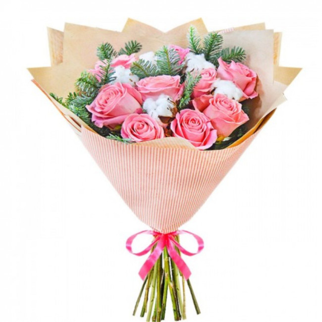 Букет цветов "Зимушка" Букет цветов "Зимушка"